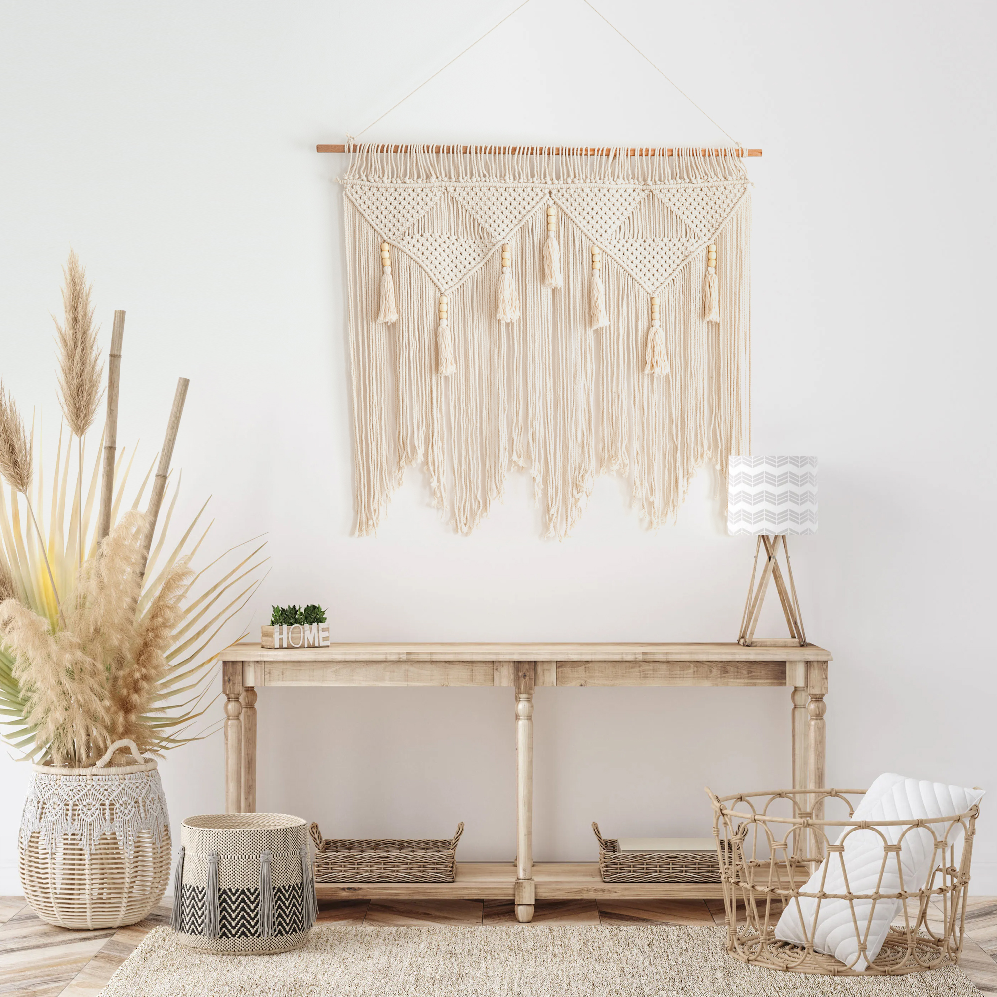 Decorful Handmade Macrame Wall Hanging